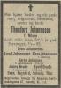 Theodora Johannesen, født Nilsen (1880-1935) - Dødsannonse i 1ste Mai den 6. april 1935 Theodora Johannesen, født Nilsen (1880-1935) - Dødsannonse i 1ste Mai den 6. april 1935
