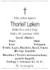 Thorleif Anton Løken (1917-1992) - Dødsannonse i Aftenposten, torsdag 30. januar 1992
