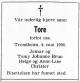 Tore Brun (1947-1990) - Dødsannonse i Adresseavisen, lørdag 30. juni 1990 Tore Brun (1947-1990) - Dødsannonse i Adresseavisen, lørdag 30. juni 1990