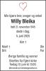 Willy Bleika (1945-2025) - Dødsannonse i Grimstad Adressetidende den 7. juni 2025 Willy Bleika (1945-2025) - Dødsannonse i Grimstad Adressetidende den 7. juni 2025