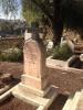 Carl Christian Olsen (1815-1892) - Gravstøtte ved Mount Zion Cemetery i Jerusalem
