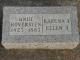 Knut Johannesen Hoversten (1824-1884) - Tombstone at the Evangelical Lutheran Cemetery