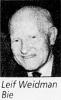 Leif Weidman Bie (1911-2001)