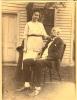 Magnus Bernhard Lie (1835-1929) with Daughter Sylvia Lee Clausen (1885-1968)